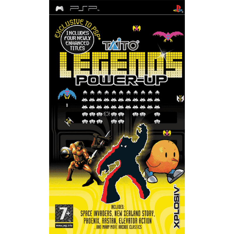 TAITO LEGENDS POWER UP PSP 800X800