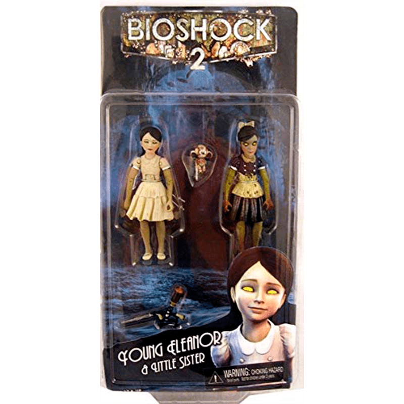 BIOSHOCK 2 FIGURA YOUNG ELEANOR & LITTLE SISTER (NOVO)