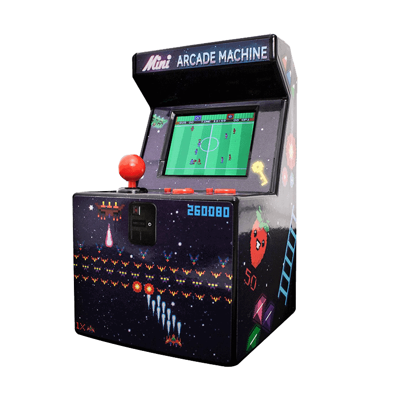 THUMBSUP MINI ARCADE MACHINE 16 BIT GAMES 800X800