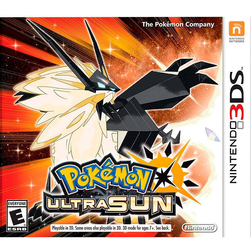 POKÉMON ULTRA SUN 3DS (S/CAIXAS, S/MANUAIS)