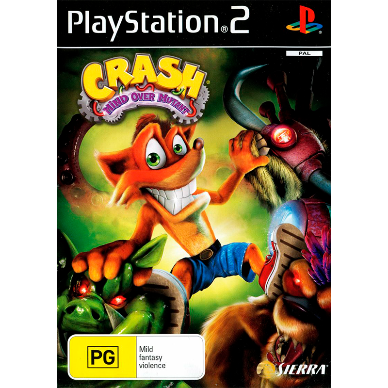 CRASH MIND OVER MUTANT PS2