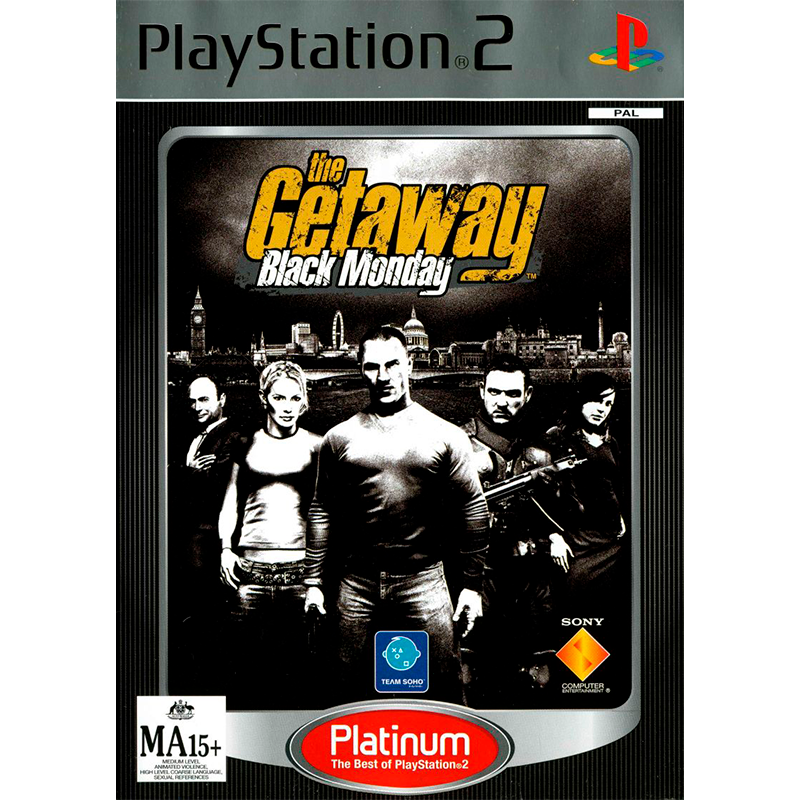 THE GETAWAY BLACK MONDAY (PLATINUM) PS2