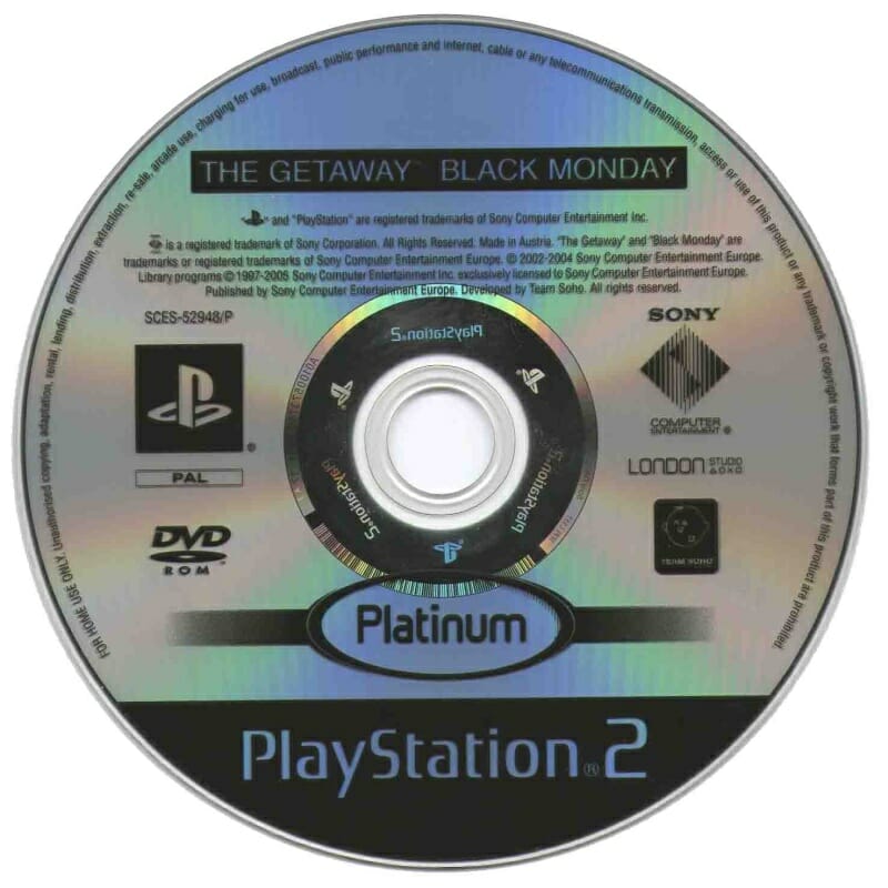 THE GETAWAY BLACK MONDAY (PLATINUM) PS2 - Image 5