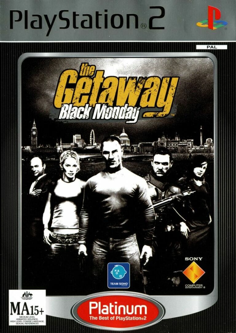 THE GETAWAY BLACK MONDAY (PLATINUM) PS2 - Image 4