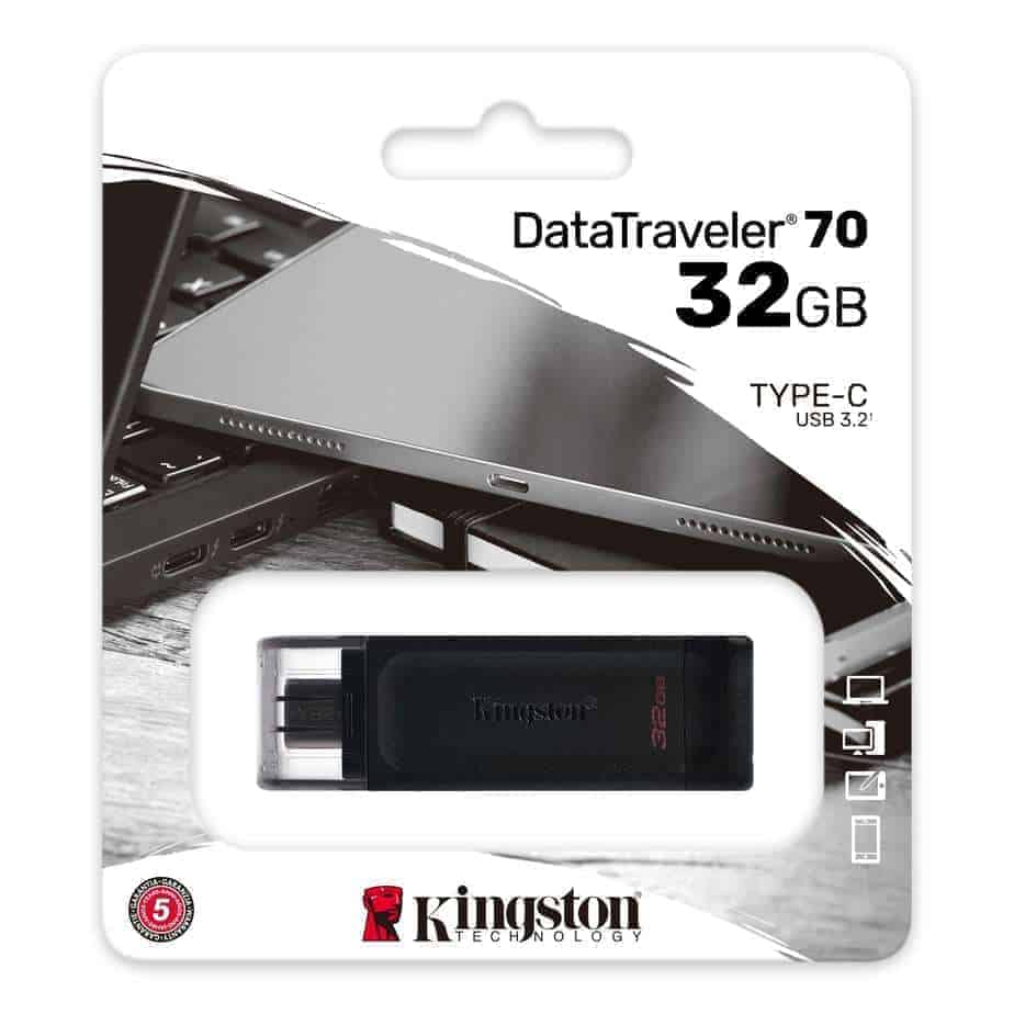 KINGSTON DATATRAVELER 70 64GB TYPE-C USB 3.2