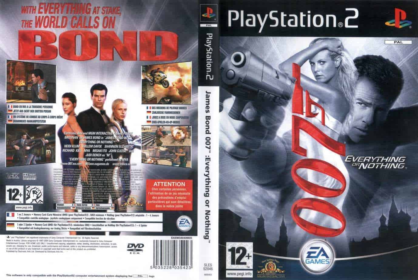 JAMES BOND 007 EVERYTHING OR NOTHING PS2 (NOVO) - Image 9