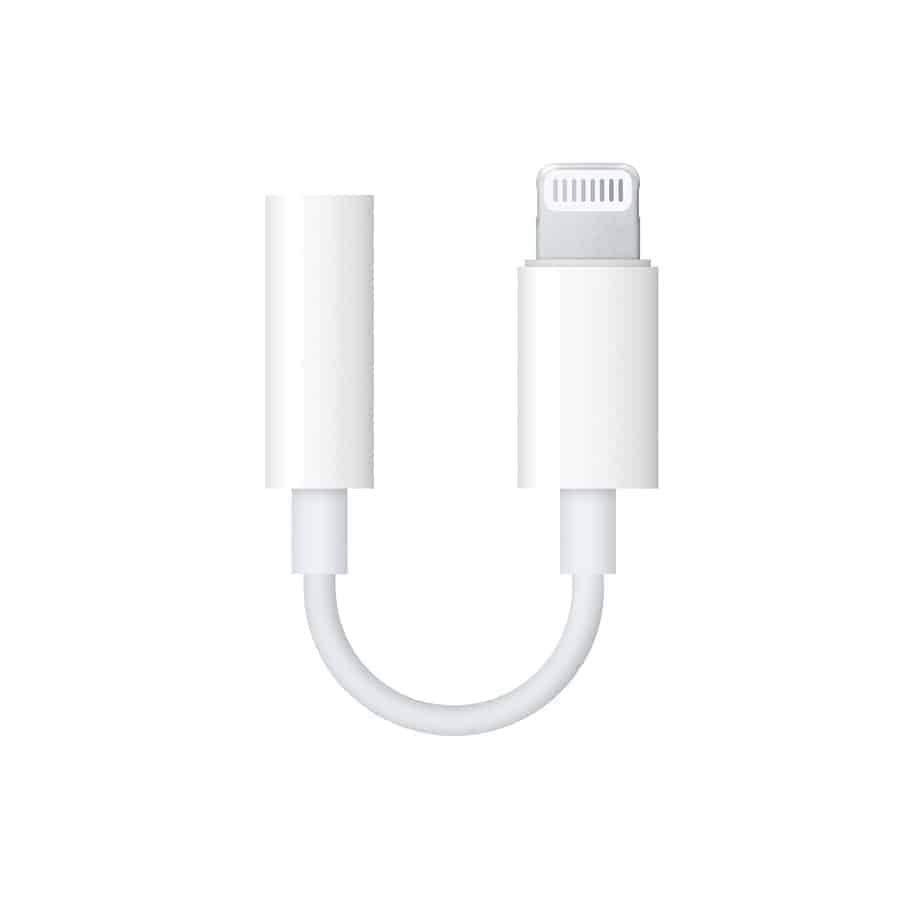 ADAPTADOR LIGHTNING PARA HEADPHONE JACK IPHONE 7/8/X OU SUPERIOR (OEM)
