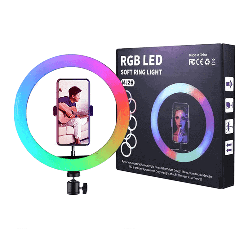 ANEL DE ILUMINACAO LED RGB MJ26 800X800