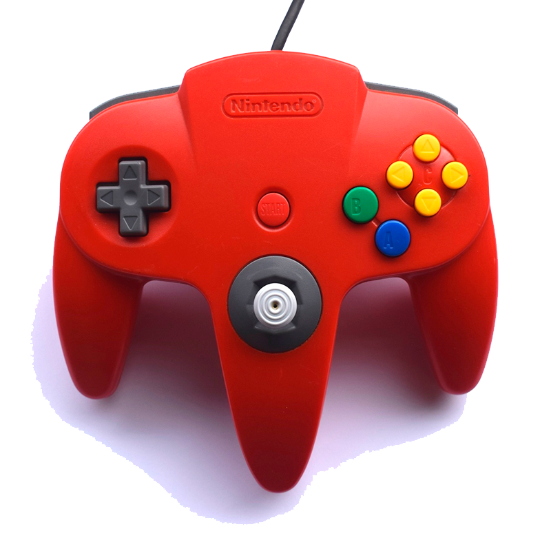 COMANDO OFICIAL NINTENDO 64 (AMARELO)(SEMI-NOVO)