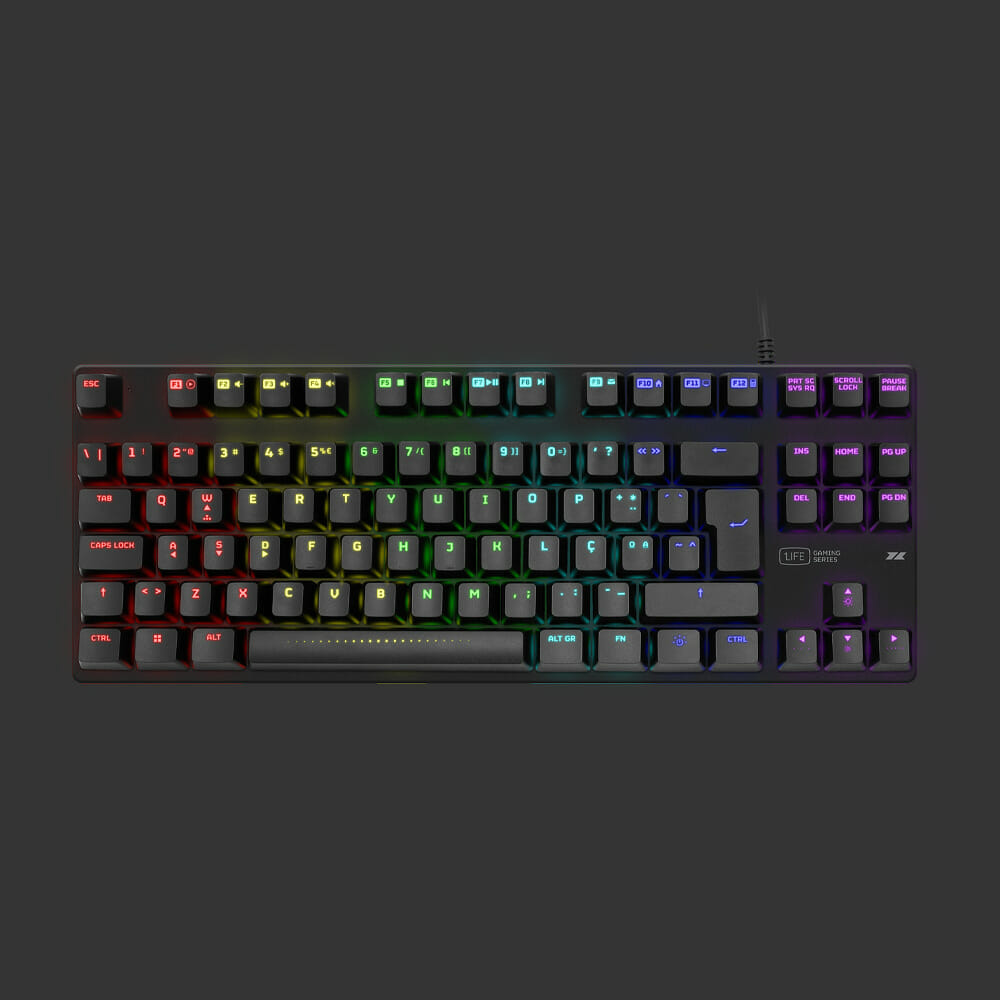 1LIFE GKB: MEKAN TKL TECLADO MECÂNICO GAMING RGB - Image 3