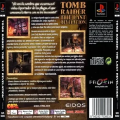 TOMB RAIDER THE LAST REVELATION PS1 BC