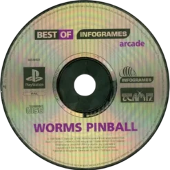 WORMS PINBALL VALUE SERIES PS1 CD