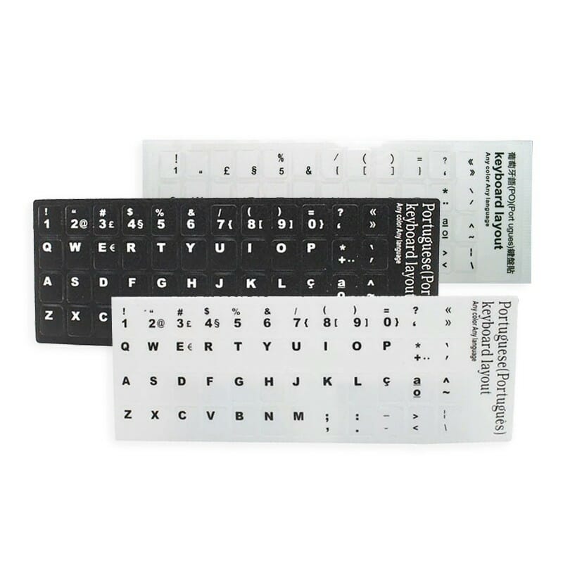 ADESIVO TECLADO PORTÁTIL (PORTUGUÊS)