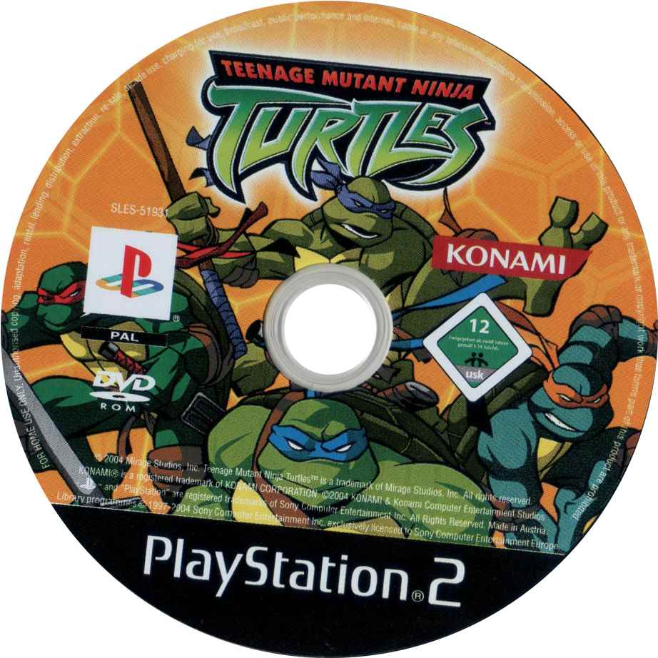 TEENAGE MUTANT NINJA TURTLES (2003) PS2 - Image 3
