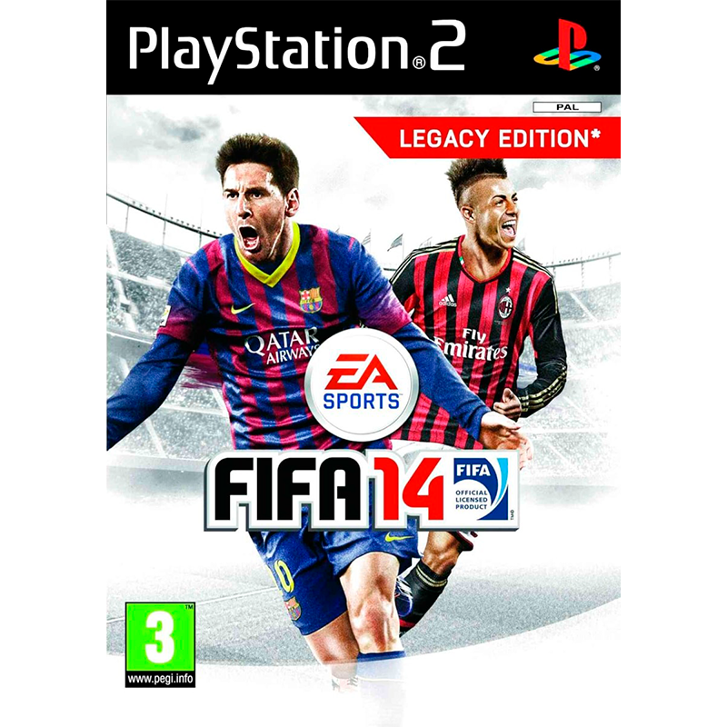 FIFA 14 (EDIÇÃO LEGACY) PS2 (SEMI-NOVO)