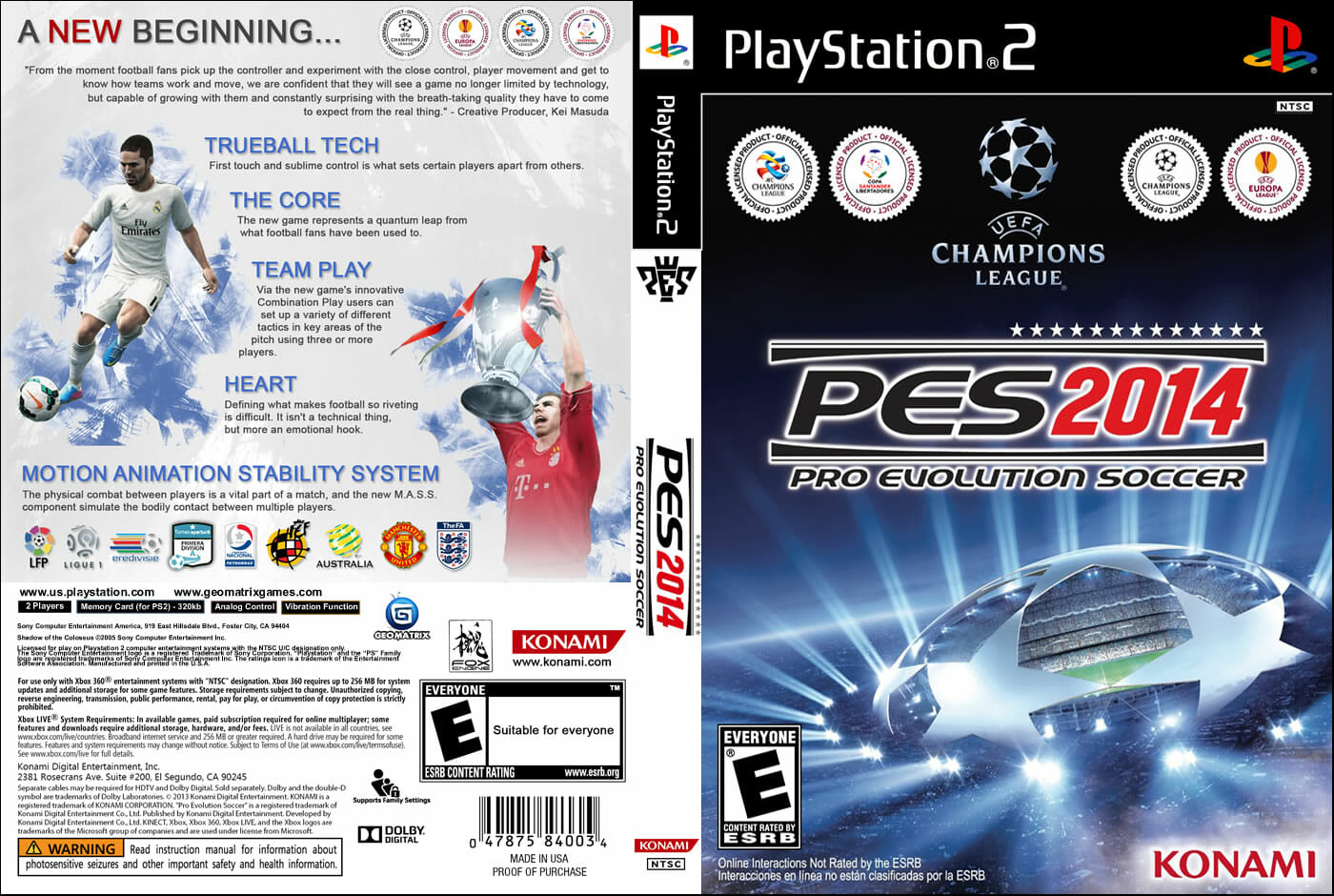 PRO EVOLUTION SOCCER 2014 PS2 - Image 6