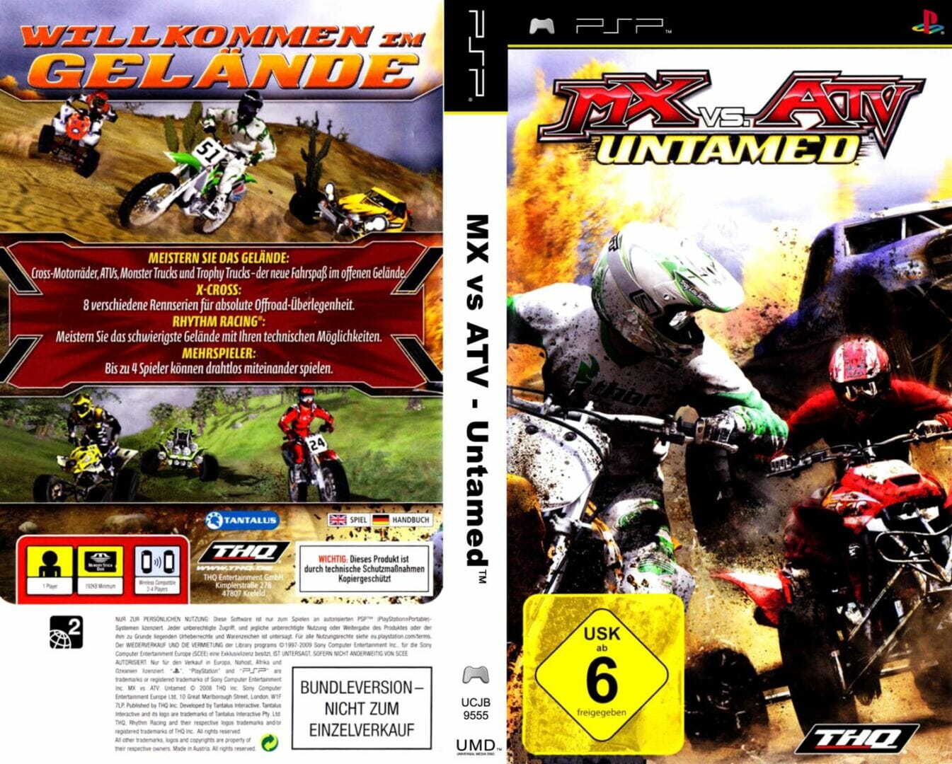 MX VS. ATV UNTAMED PSP (SEMI-NOVO) - Image 3
