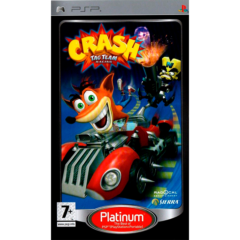 CRASH TAG TEAM RACING PLATINUM PSP 800X800