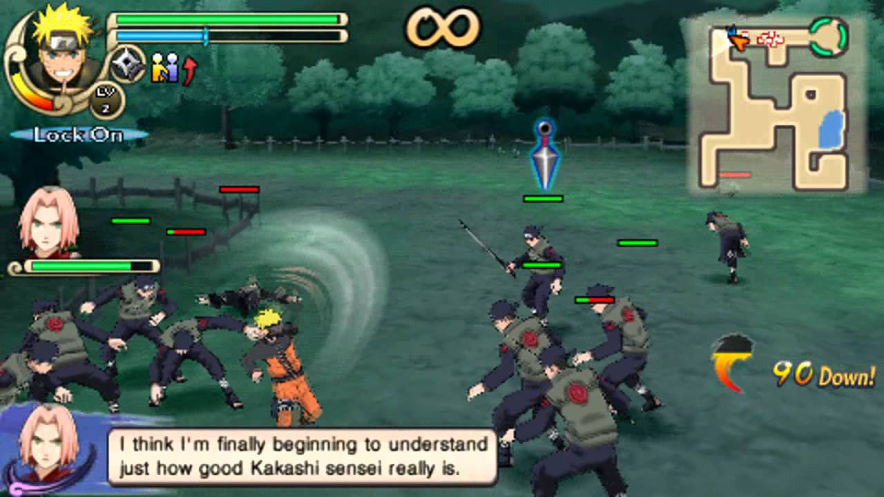 NARUTO SHIPPUDEN ULTIMATE NINJA IMPACT PSP - Image 2