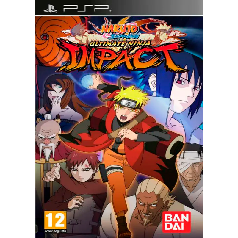 NARUTO SHIPPUDEN ULTIMATE NINJA IMPACT PSP 800X800