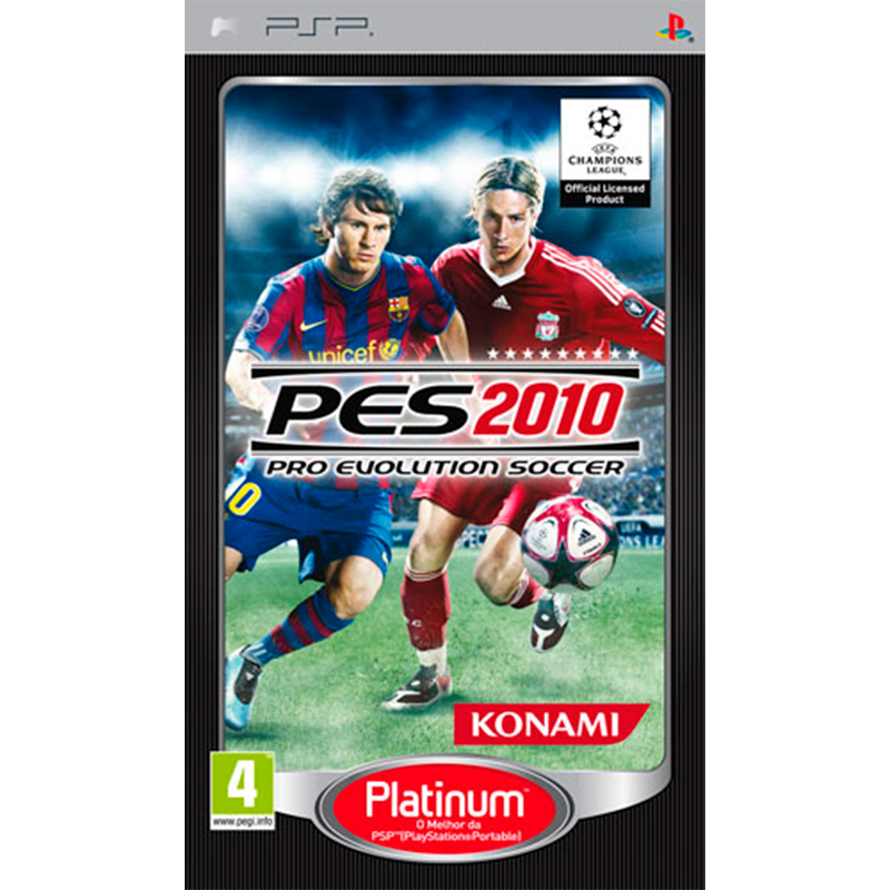 PRO EVOLUTION SOCCER 2010 (PLATINUM) PSP (SEMI-NOVO)