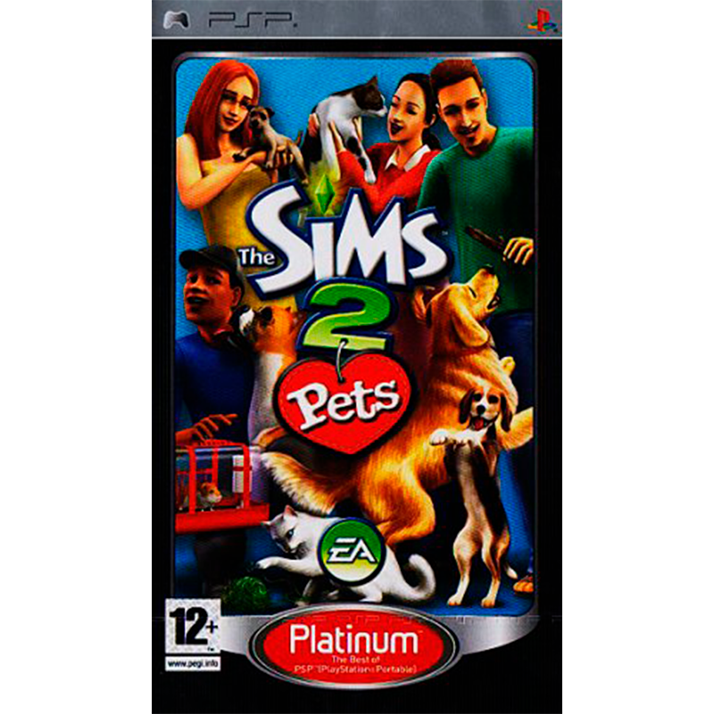 OS SIMS 2 ANIMAIS DE ESTIMACAO PLATINUM PSP 800X800
