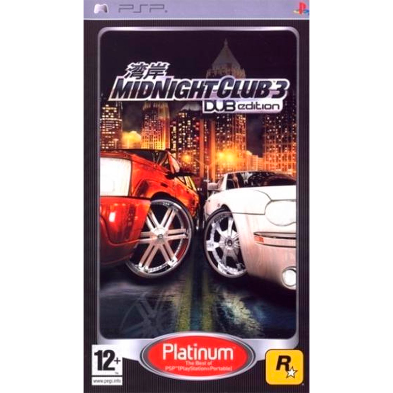 MIDNIGHT CLUB 3 DUB EDITION PLATINUM PSP 800X800