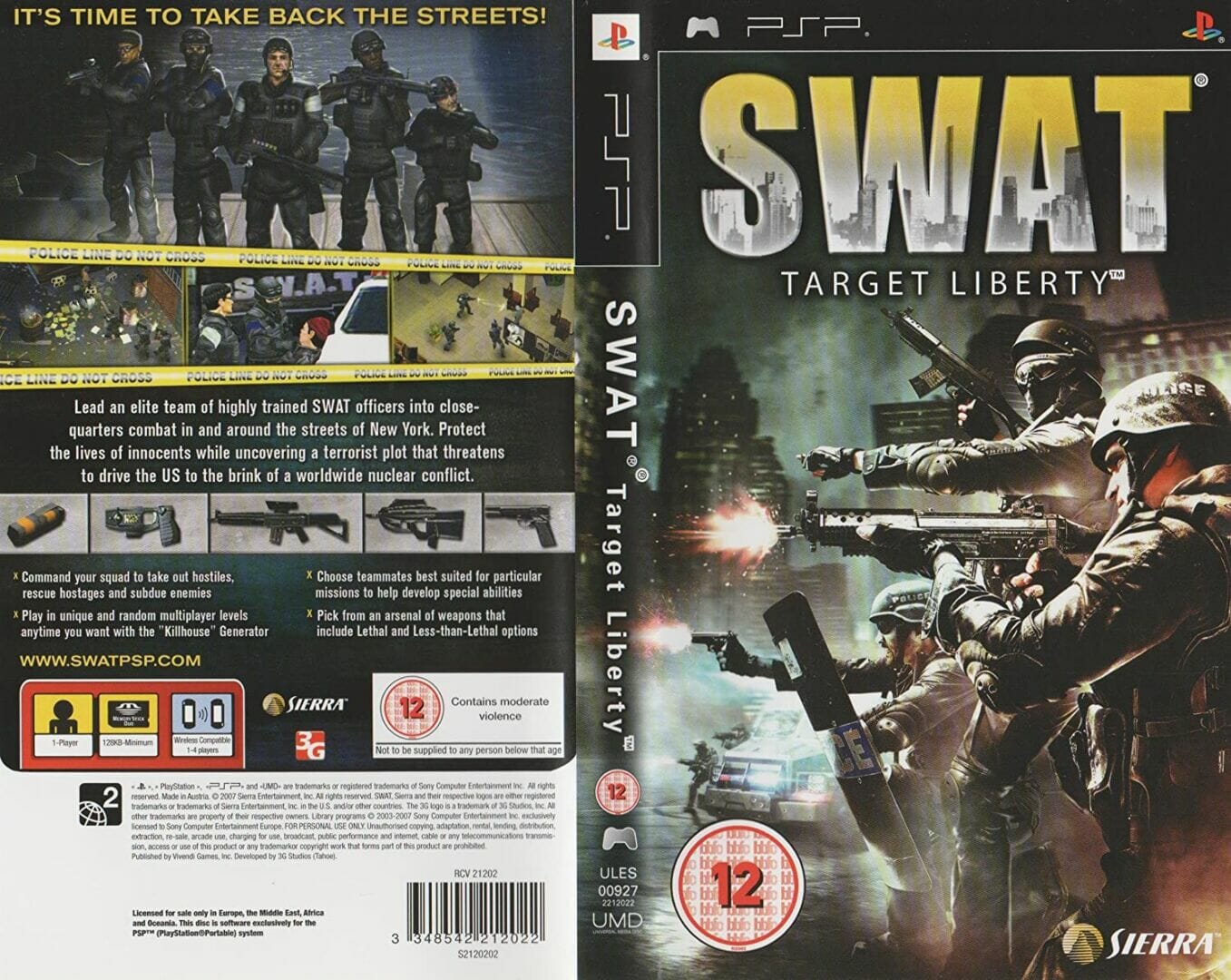SWAT TARGET LIBERTY PSP (SEMI-NOVO) - Image 7