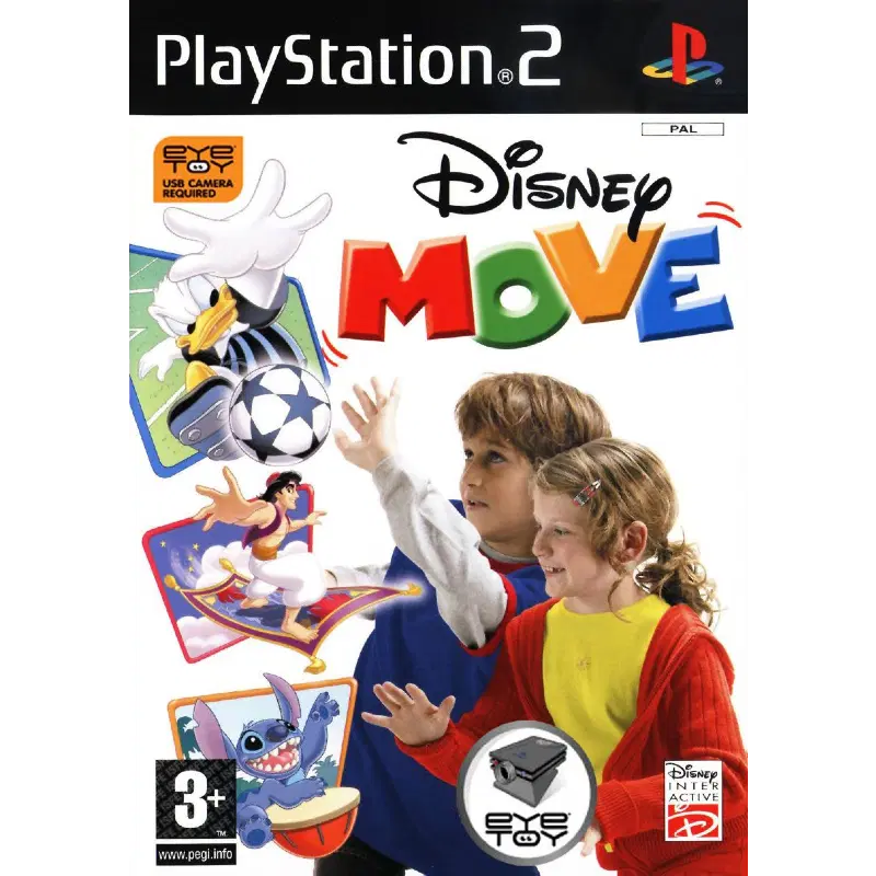 DISNEY MOVE PS2 FC