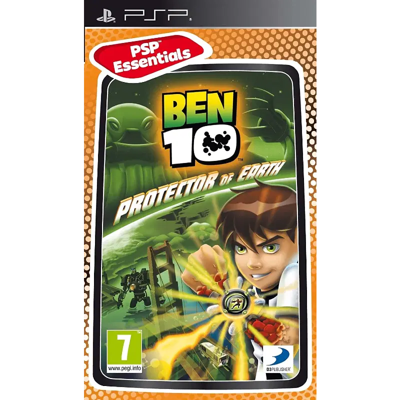 BEN 10 PROTECTOR OF EARTH ESSENTIALS PSP FC