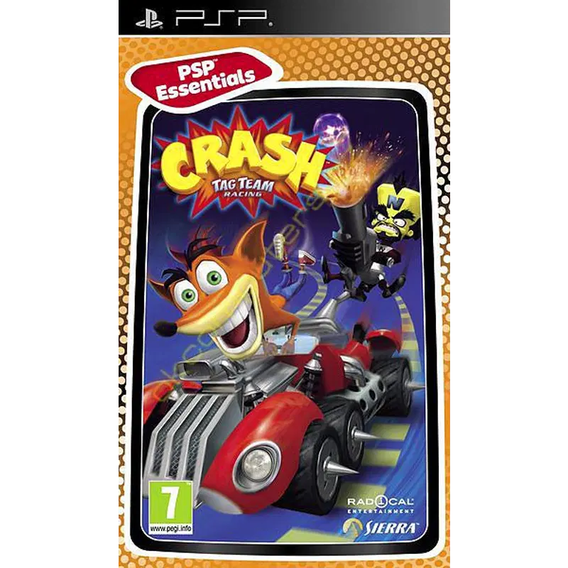 CRASH TAG TEAM RACING (PSP ESSENTIALS) PSP (SEMI-NOVO)