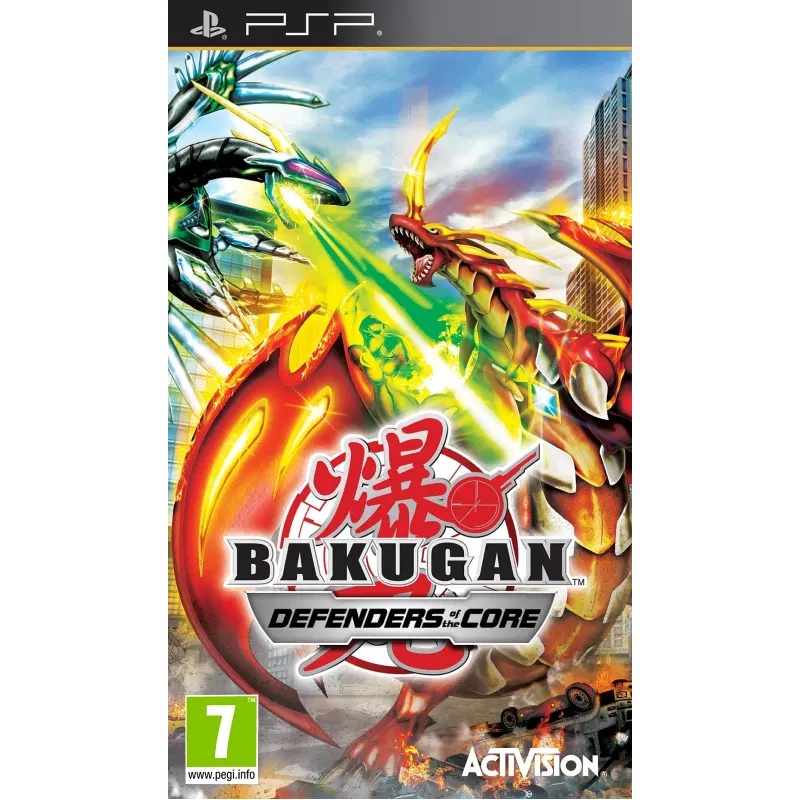 BAKUGAN DEFENDERS OF THE CORE PSP FC