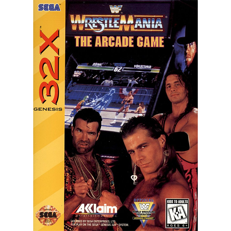 WWF WRESTLEMANIA: THE ARCADE GAME 32X