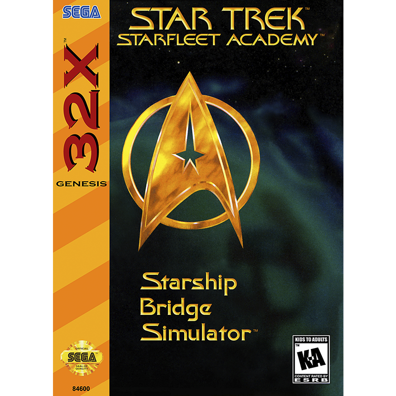 STAR TREK STARFLEET ACADEMY - STARSHIP BRIDGE SIMULATOR 32X