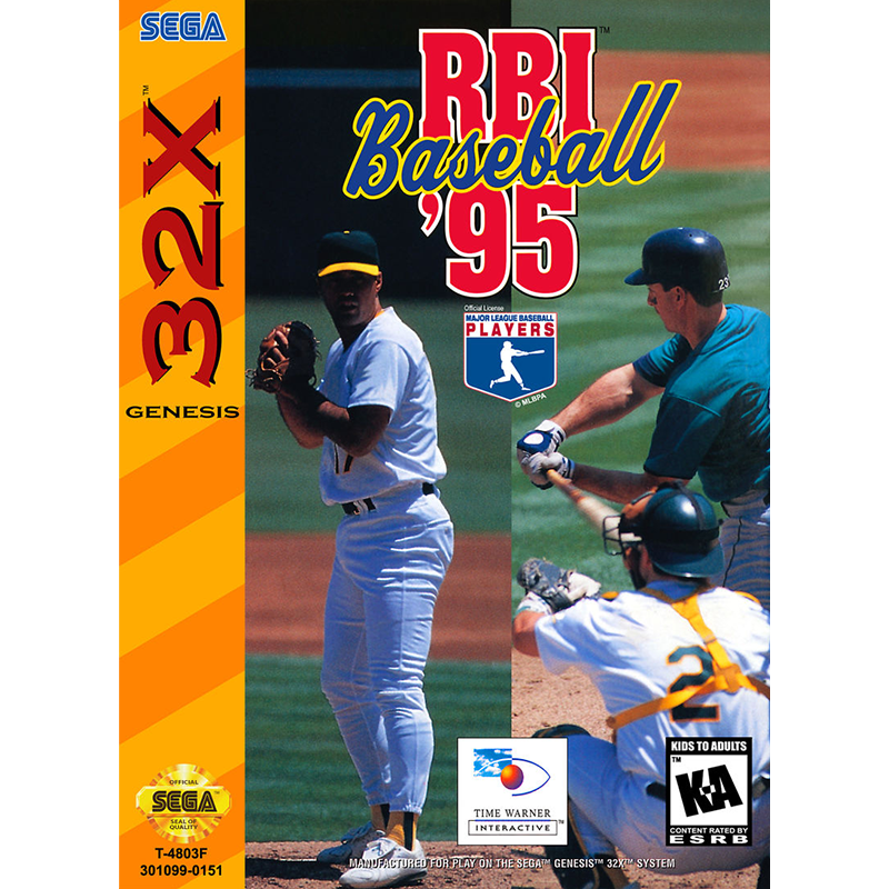 R.B.I BASEBALL '95 32X