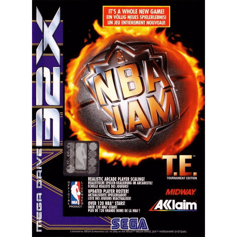 NBA JAM TOURNAMENT EDITION 32X