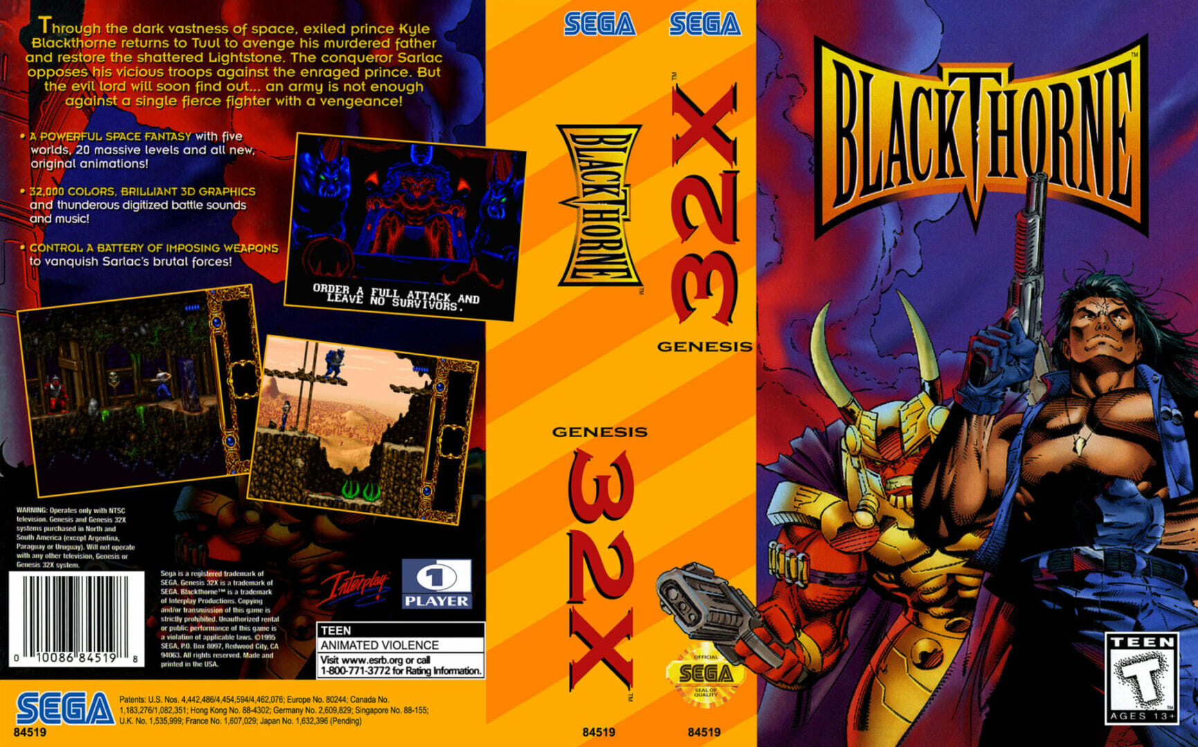 BLACKTHORNE 32X - Image 3