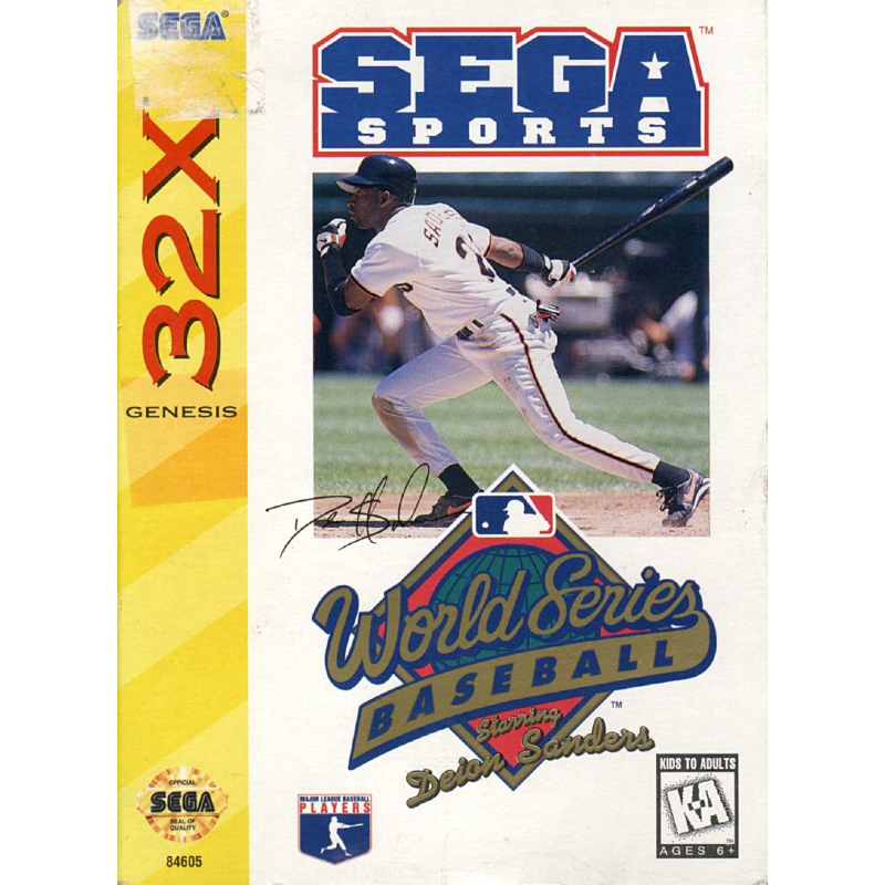 WORLD SERIES BASEBALL STARRING DEION SANDERS 32X