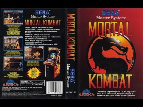 MORTAL KOMBAT MS COVER