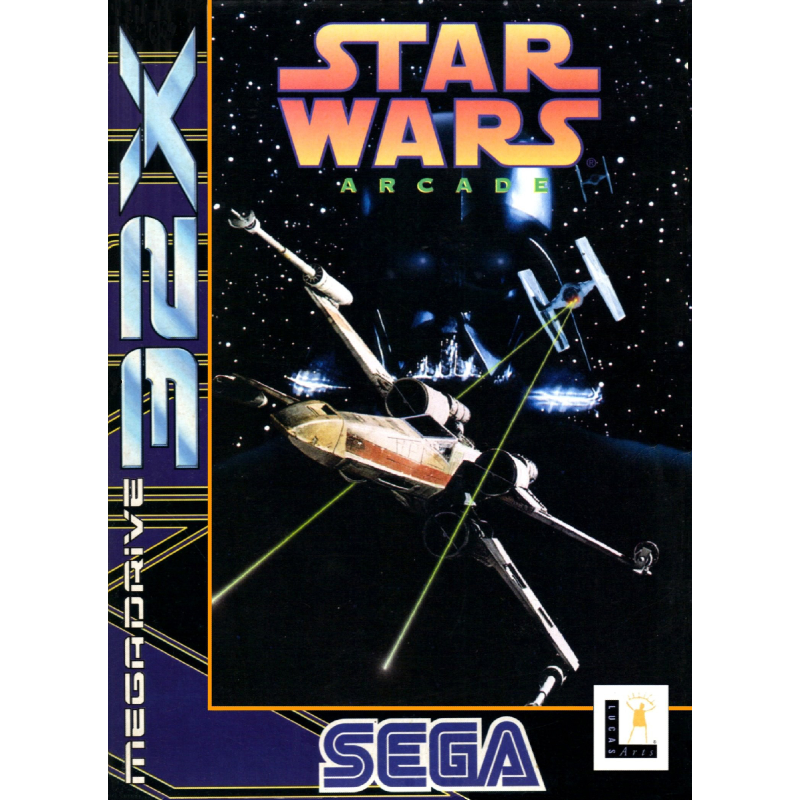 STAR WARS ARCADE 32X FRONT COVER 800X800