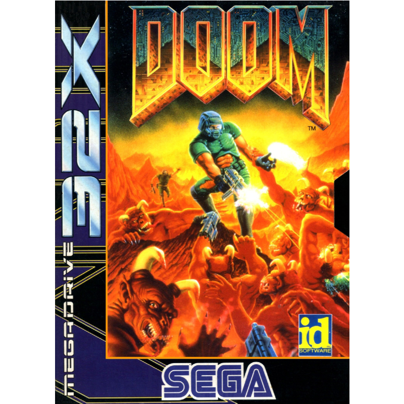 DOOM 32X (S/CAIXA, S/MANUAIS)
