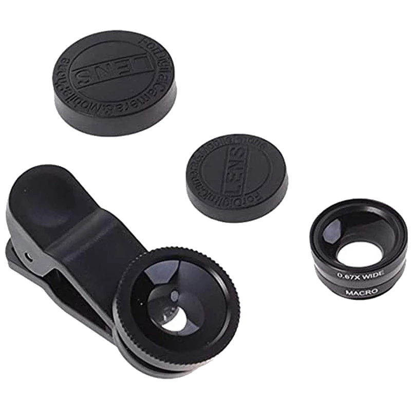 LENTE OLHO DE PEIXE 3 EM 1