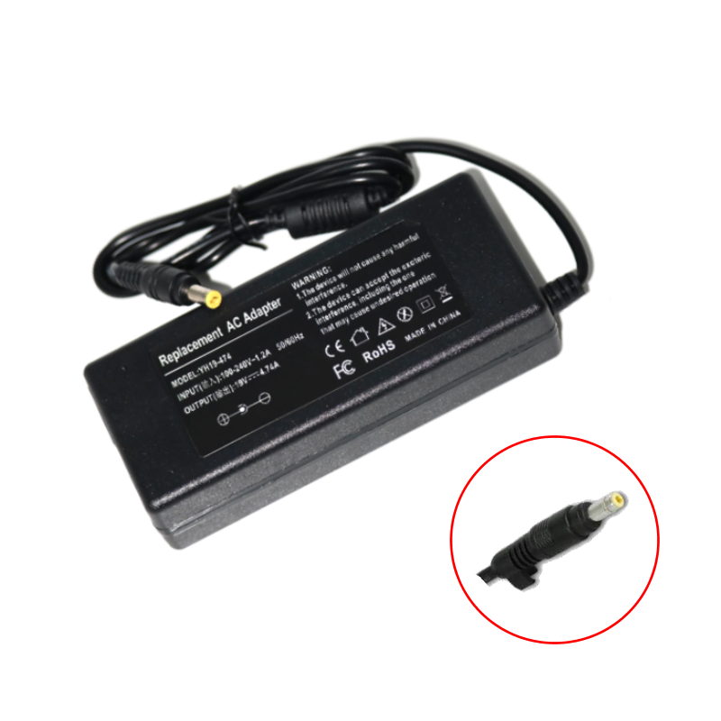 CARREGADOR COMPATÍVEL ACER 18.5V 3.5A 4.8X1.7MM