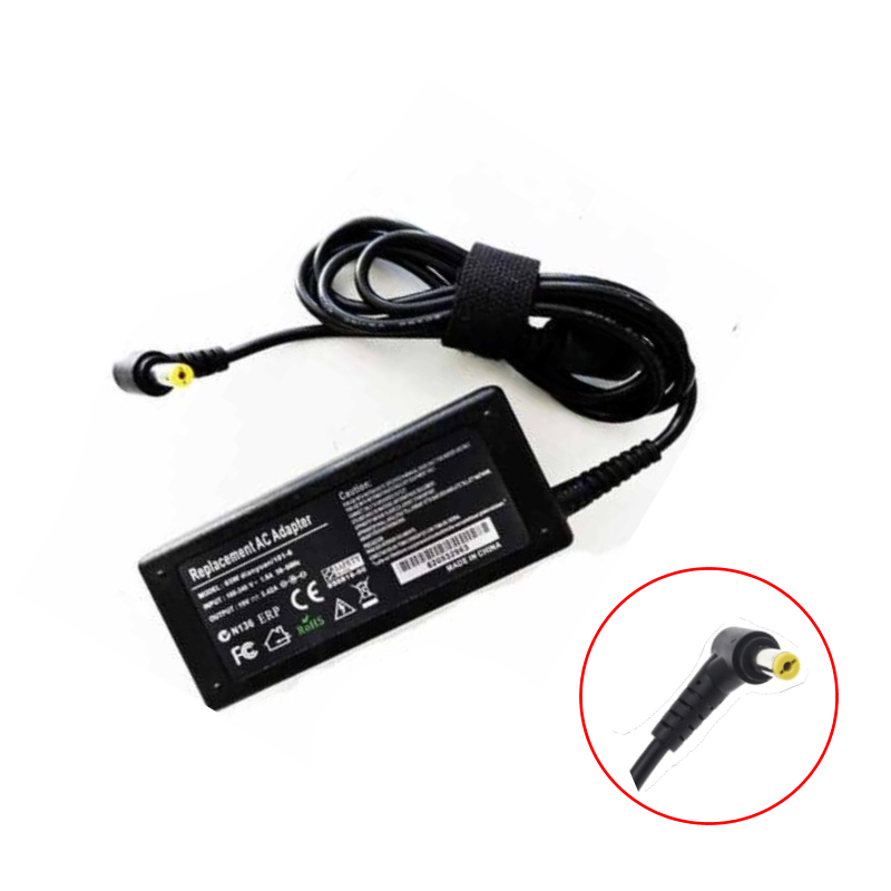 CARREGADOR COMPATIVEL ACER 90W 19V 4.74A 5 5*1 7MM