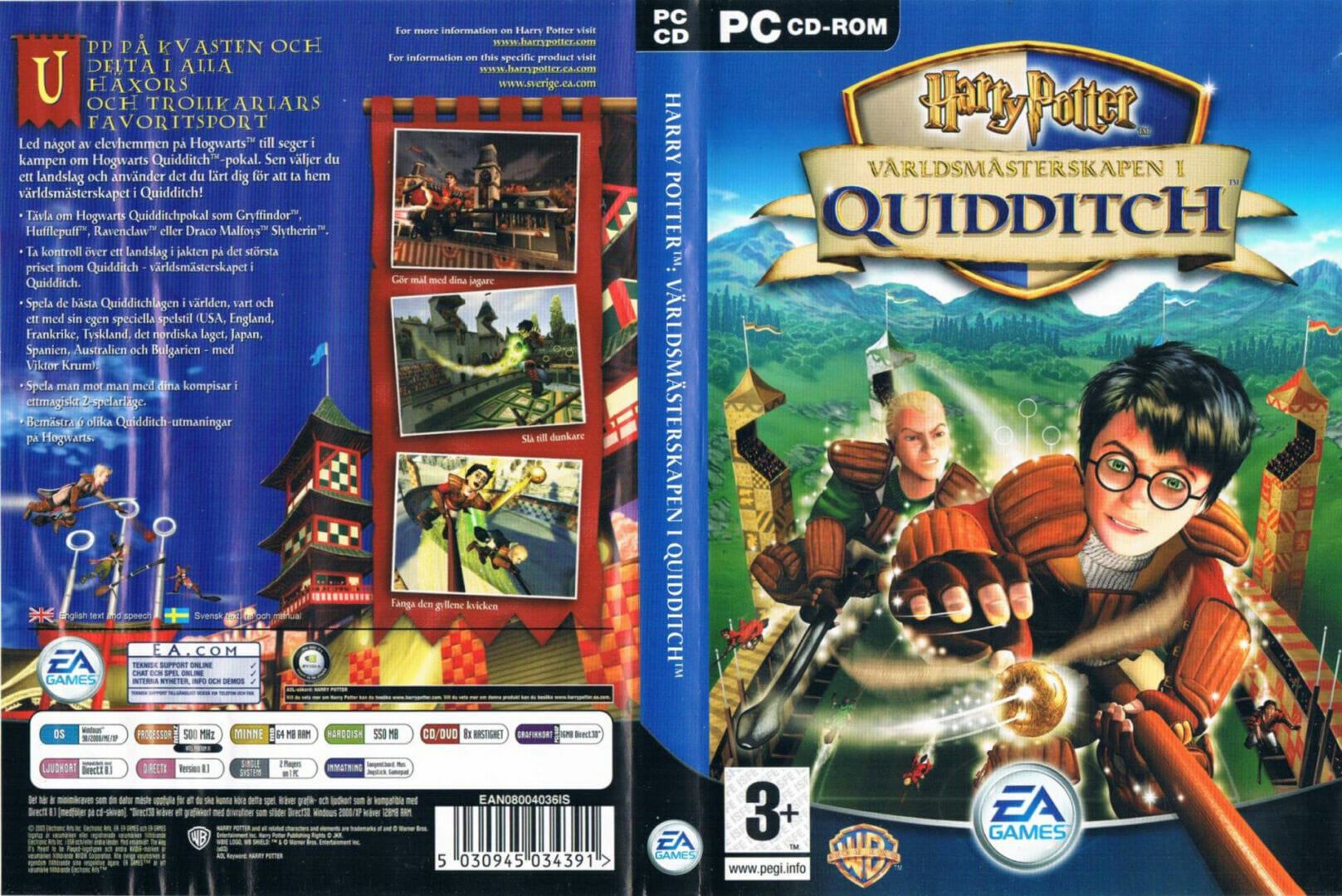 HARRY POTTER QUIDDITCH WORLD CUP PS2 - Image 2