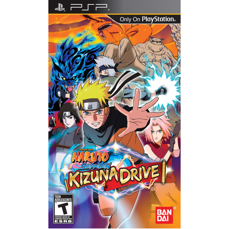 NARUTO SHIPPUDEN KIZUNA DRIVE PSP (SEMI-NOVO)