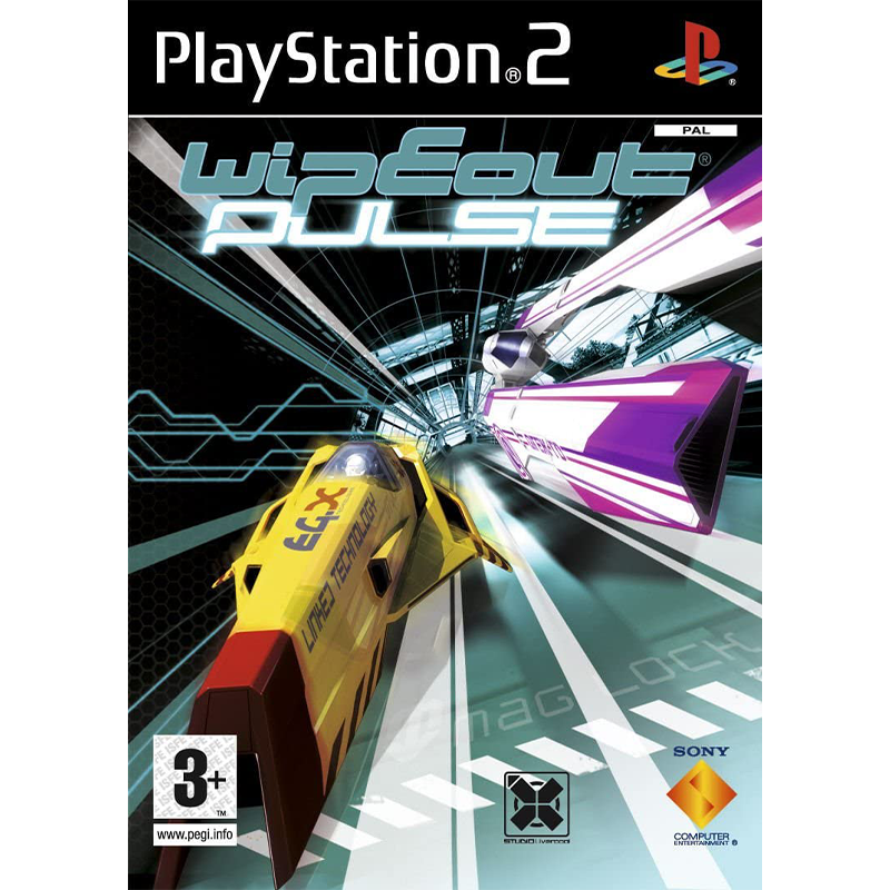 WIPEOUT PULSE PS2 FRONT COVER 800X800
