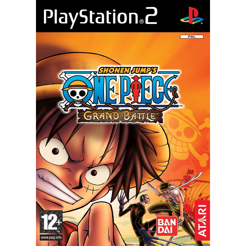 SHONEN JUMPS ONE PIECE GRAND BATTLE PS2 FRONT COVER 800X800