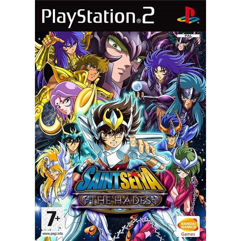 SAINT SEIYA THE HADES PS2 FRONT COVER 800X800