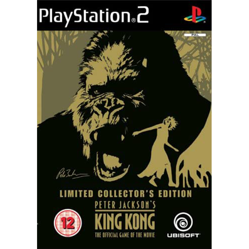 PETER JACKSON'S KING KONG THE OFFICIAL GAME OF THE MOVIE (LIMITED COLLECTOR'S EDITION) PS2 (SEMI-NOVO)